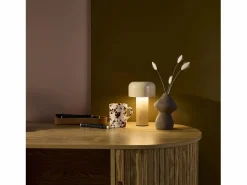 Sale Sweeek Lámpara led de metal para mesa interior, 13cm Beige