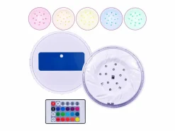 Lámpara LED sumergible flotante piscina con mando ES721650