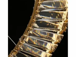 Lámpara Toolight App1201-Cp Cristal 50Cm Gold Lámpara Suspendida