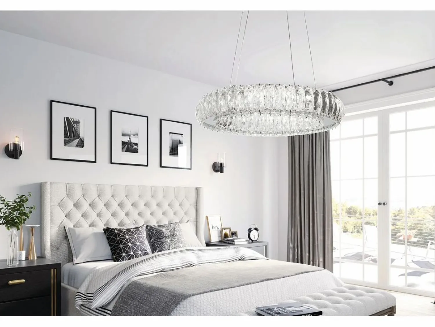 Online Lámpara Toolight App1040-Cp Grey Lámpara Suspendida