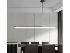 Online Lámpara Toolight Led App1659-Cp 120Cm Black Lámpara Suspendida