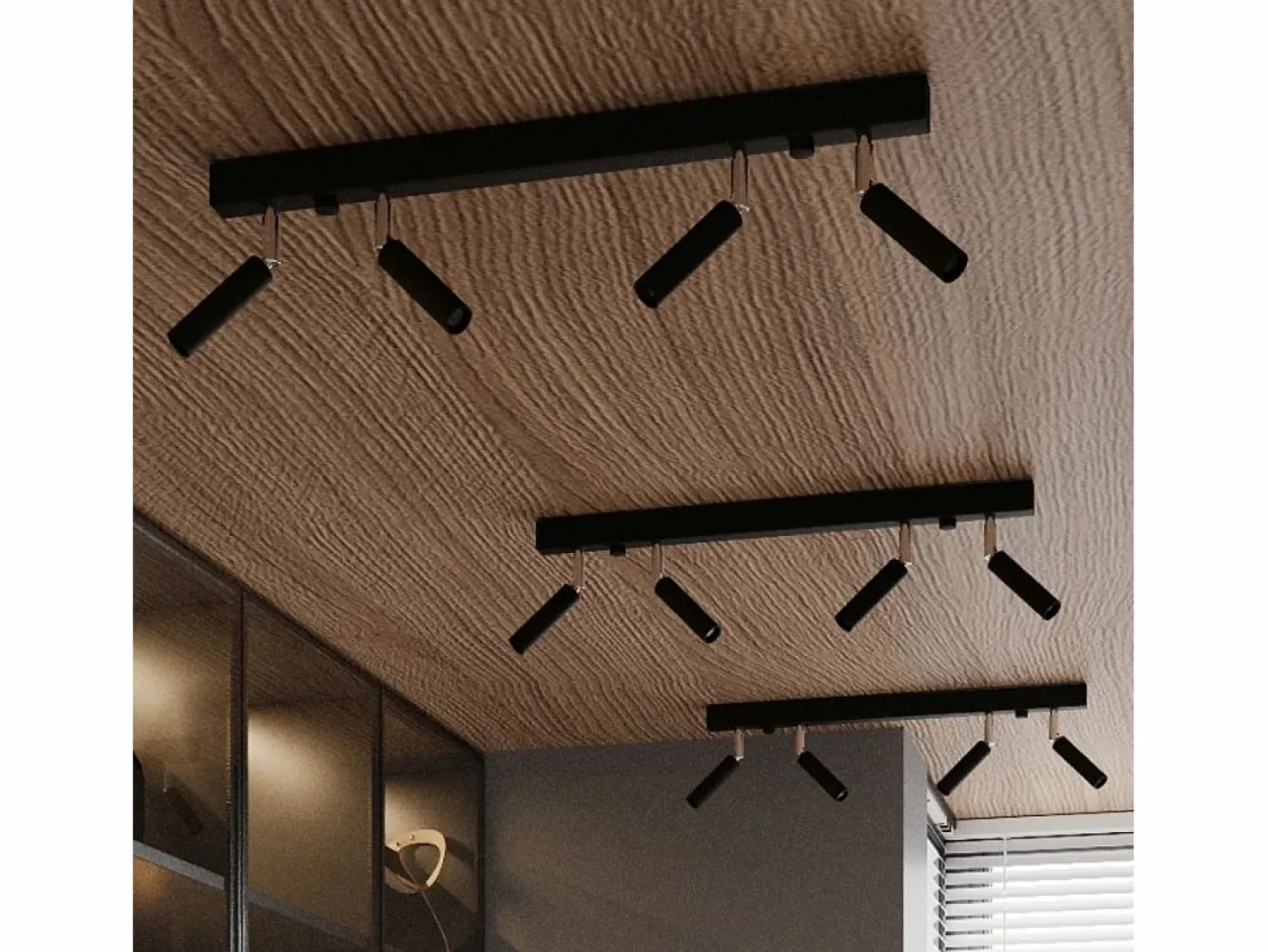 Sale Lámparas de pared Astix moderno de aluminio - 1 fuentes luminosas 4000K - L.3 x A.20 cm - Aplique Para Pared