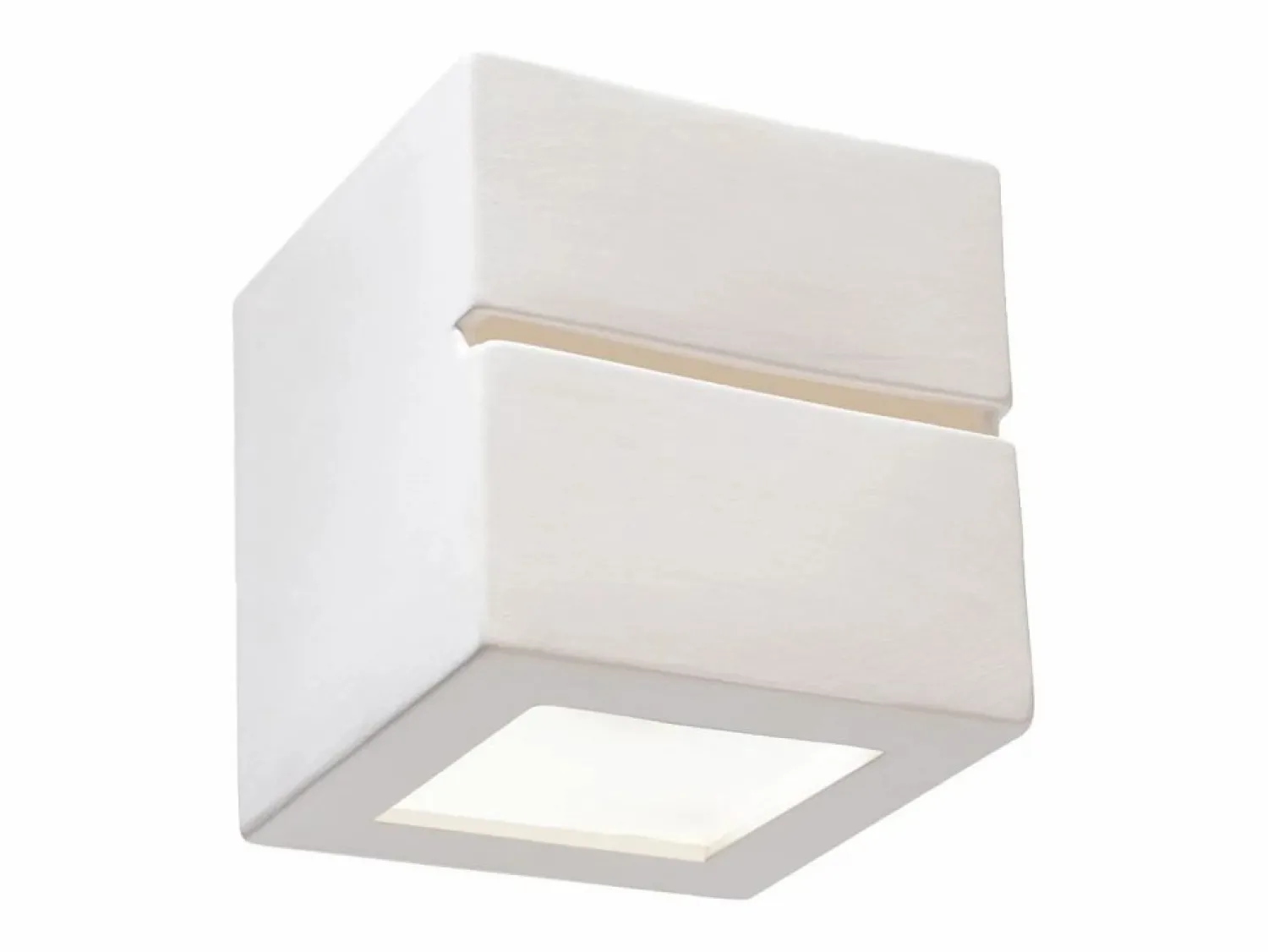 Best Lámparas de pared Astra line moderno de cerámica - 1 fuentes luminosas 4000K - L.14 x A.14 cm - Aplique Para Pared