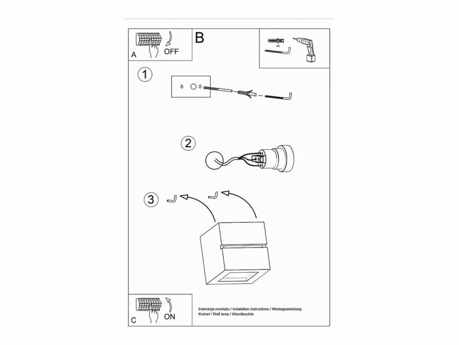 Best Lámparas de pared Astra line moderno de cerámica - 1 fuentes luminosas 4000K - L.14 x A.14 cm - Aplique Para Pared