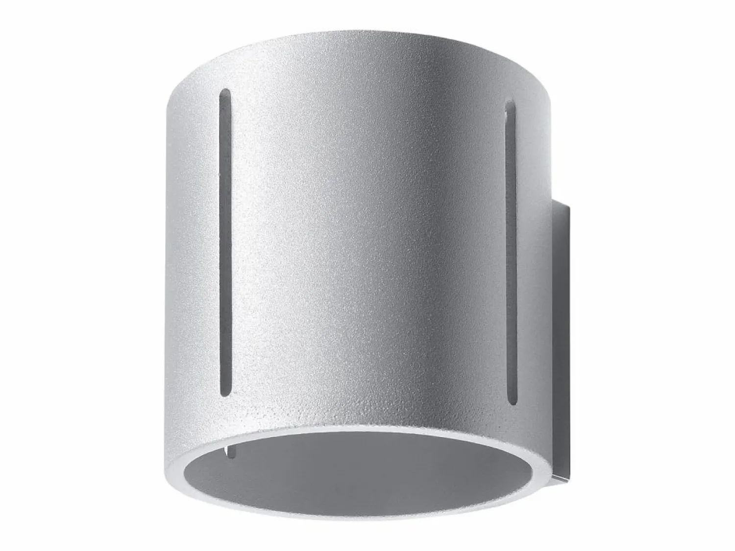 Sollux Lighting Lámparas de pared Brich moderno de aluminio - 1 fuentes luminosas 4000K - L.10 x A.10 cm -
