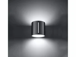 Sollux Lighting Lámparas de pared Brich moderno de aluminio - 1 fuentes luminosas 4000K - L.10 x A.10 cm -