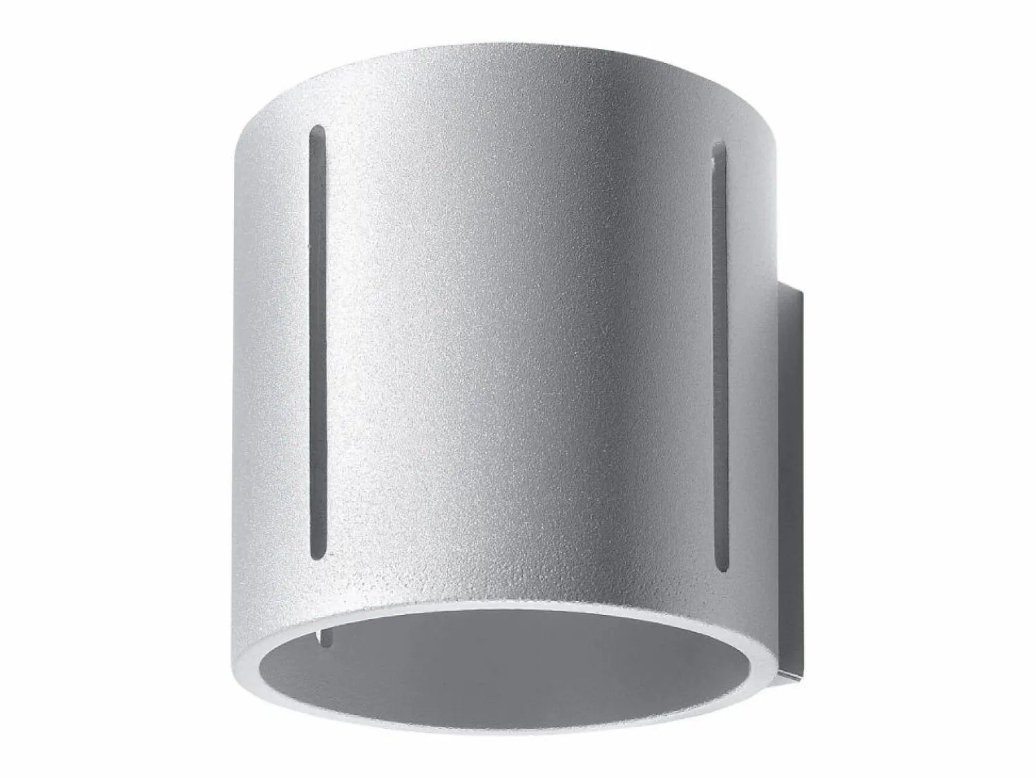Sollux Lighting Lámparas de pared Brich moderno de aluminio - 1 fuentes luminosas 4000K - L.10 x A.10 cm -