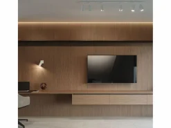 Best Lámparas de pared Briix moderno de acero - 1 fuentes luminosas 3000K - L.8 x A.16 cm - Aplique Para Pared