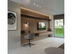 Best Lámparas de pared Briix moderno de acero - 1 fuentes luminosas 3000K - L.8 x A.16 cm - Aplique Para Pared