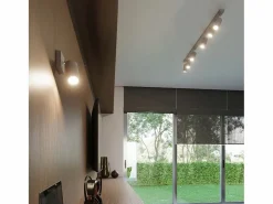 Sollux Lighting Lámparas de pared Briix moderno de acero - 1 fuentes luminosas 3000K - L.8 x A.8 cm -