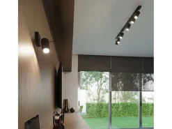 Sale Lámparas de pared Briix moderno de acero - 1 fuentes luminosas 3000K - L.8 x A.16 cm - Aplique Para Pared