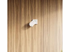 Hot Lámparas de pared Briow moderno de acero - 1 fuentes luminosas 3000K - L.8 x A.8 cm - Aplique Para Pared