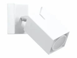 Hot Lámparas de pared Briow moderno de acero - 1 fuentes luminosas 4000K - L.8 x A.8 cm - Aplique Para Pared