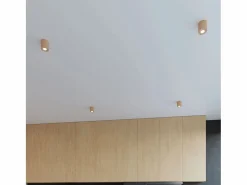 Sollux Lighting Lámparas de pared Celeris escandinavo de madera - 1 fuentes luminosas 3000K - L.10 x A.10 cm - madera natural