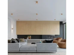 Clearance Sollux Lighting Lámparas de pared Celeris escandinavo de madera - 1 fuentes luminosas 4000K - L.10 x A.10 cm - madera natural Color natural claro