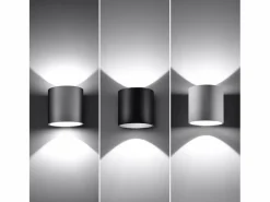 Outlet Lámparas de pared Celeris moderno de aluminio - 1 fuentes luminosas 3000K - L.10 x A.10 cm - Aplique Para Pared