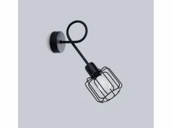 Sale Lámparas de pared Celubi moderno de acero - 1 fuentes luminosas 3000K - L.15 x A.30 cm - Aplique Para Pared