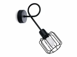 Sale Lámparas de pared Celubi moderno de acero - 1 fuentes luminosas 3000K - L.15 x A.30 cm - Aplique Para Pared