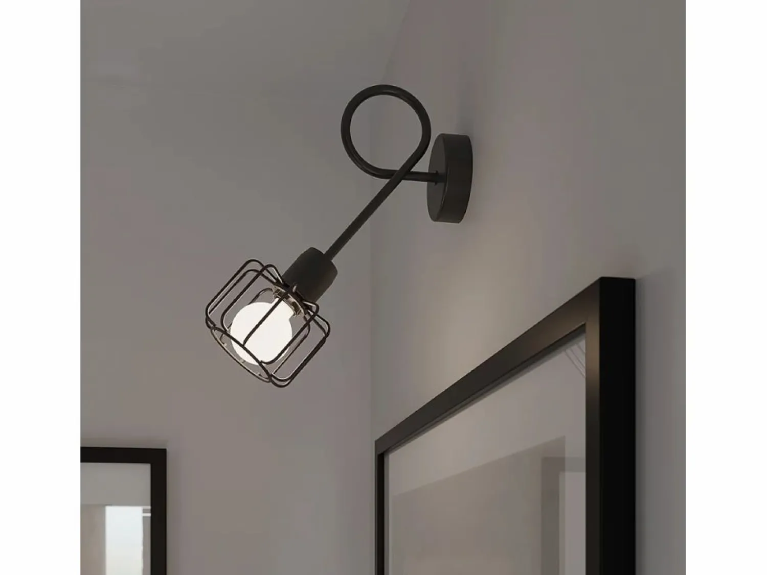 Sale Lámparas de pared Celubi moderno de acero - 1 fuentes luminosas 3000K - L.15 x A.30 cm - Aplique Para Pared