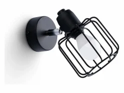 Lámparas de pared Celubi moderno de acero - 1 fuentes luminosas 4000K - L.14 x A.18 cm - Aplique Para Pared