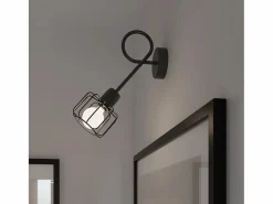 Lámparas de pared Celubi moderno de acero - 1 fuentes luminosas 4000K - L.14 x A.18 cm - Aplique Para Pared
