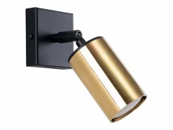 Online Lámparas de pared Glois moderno de acero - 1 fuentes luminosas 4000K - L.8 x A.18,5 cm - oro Aplique Para Pared