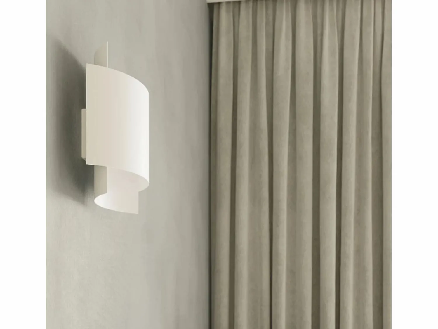 Lámparas de pared Influx industrial de acero - 1 fuentes luminosas 3000K - L.22 x A.23 cm - Aplique Para Pared