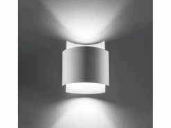 Sollux Lighting Lámparas de pared Influx industrial de acero - 1 fuentes luminosas 4000K - L.22 x A.23 cm -