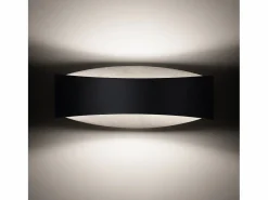 Discount Sollux Lighting Lámparas de pared Litim moderno de acero - 1 fuentes luminosas 4000K - L.12 x A.12 cm - Negro
