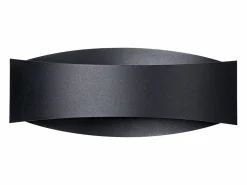 Discount Sollux Lighting Lámparas de pared Litim moderno de acero - 1 fuentes luminosas 4000K - L.12 x A.12 cm - Negro
