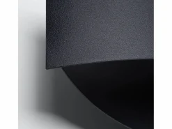 Discount Sollux Lighting Lámparas de pared Litim moderno de acero - 1 fuentes luminosas 4000K - L.12 x A.12 cm - Negro