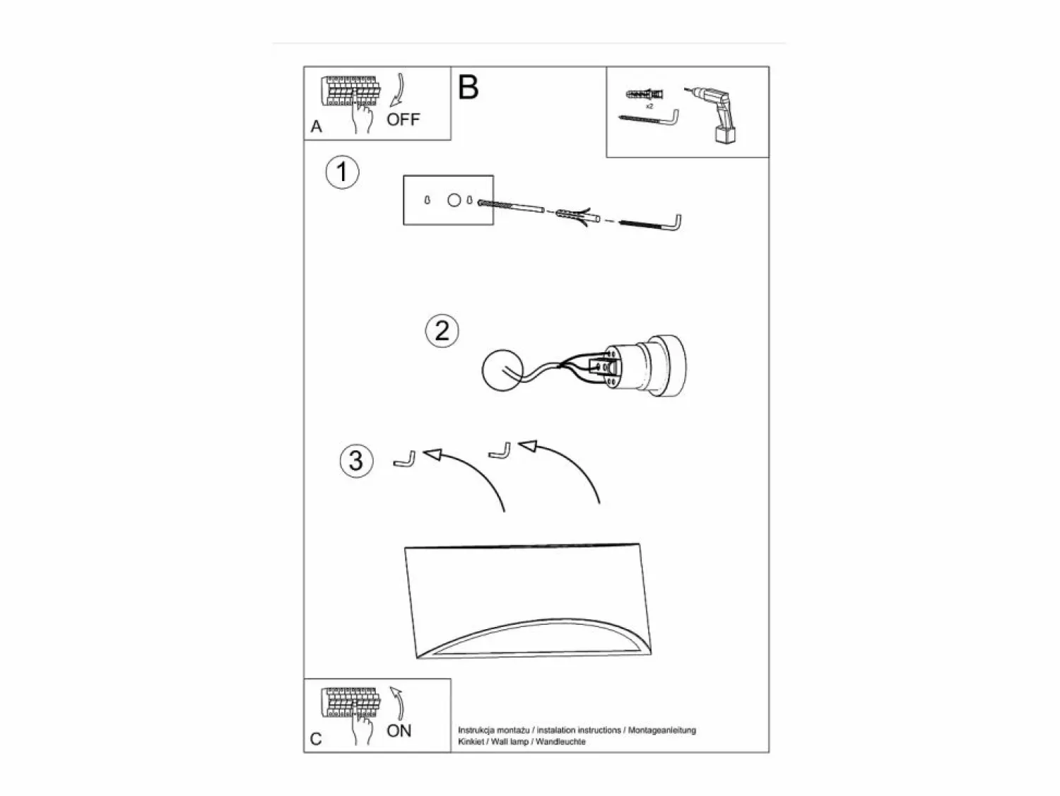 Hot Sollux Lighting Lámparas de pared Litte moderno de cerámica - 1 fuentes luminosas 3000K - L.31,5 x A.14 cm - Blanco