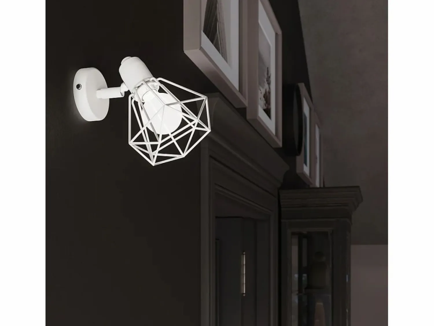 Hot Lámparas de pared Lunova moderno de acero - 1 fuentes luminosas 3000K - L.18 x A.18 cm - Aplique Para Pared