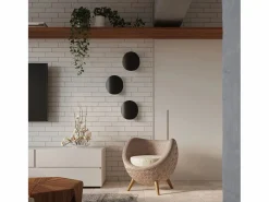 Sollux Lighting Lámparas de pared Perceptix moderno de acero - 2 fuentes luminosas 3000K - L.25 x A.29 cm -