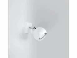 Sollux Lighting Lámparas de pared Rayis moderno de acero - 1 fuentes luminosas 3000K - L.10 x A.10 cm -