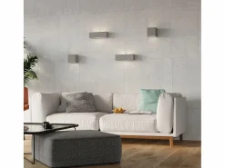 Clearance Lámparas de pared Solara moderno de cerámica/vidrio - 1 fuentes luminosas 4000K - L.32,5 x A.9,5 cm - Aplique Para Pared