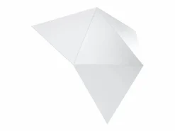Best Sollux Lighting Lámparas de pared Solara moderno de acero - 2 fuentes luminosas 3000K - L.27 x A.25 cm - Blanco