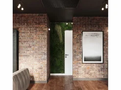 Sollux Lighting Lámparas de pared Synfex minimalista de acero - 1 fuentes luminosas 4000K - L.8 x A.14 cm -
