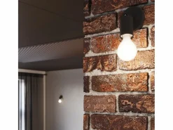 Best Lámparas de pared Synfex minimalista de acero - 1 fuentes luminosas 3000K - L.8 x A.14 cm - Aplique Para Pared