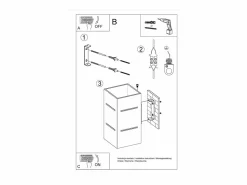 Clearance Lámparas de pared Vivus desván de aluminio - 1 fuentes luminosas 3000K - L.10 x A.20 cm - Aplique Para Pared