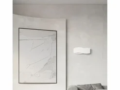 Hot Lámparas de pared Zanila moderno de acero - 1 fuentes luminosas 3000K - L.30 x A.13 cm - Aplique Para Pared
