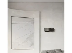 Lámparas de pared Zanila moderno de acero - 1 fuentes luminosas 4000K - L.30 x A.13 cm - Aplique Para Pared