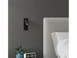 Sale Lámparas de pared Zarenex moderno de acero - 1 fuentes luminosas 4000K - L.6,5 x A.20 cm - Aplique Para Pared