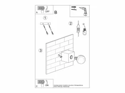 Clearance Lámparas de pared Zxina industrial de concreto - 1 fuentes luminosas 4000K - L.10 x A.10 cm - Aplique Para Pared