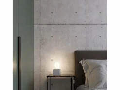 Clearance Lámparas de pared Zxina industrial de concreto - 1 fuentes luminosas 4000K - L.10 x A.10 cm - Aplique Para Pared