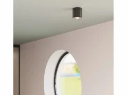 Outlet Lámparas de techo Brich moderno de aluminio - 1 fuentes luminosas 3000K - L.10 x A.10 cm - Plafón