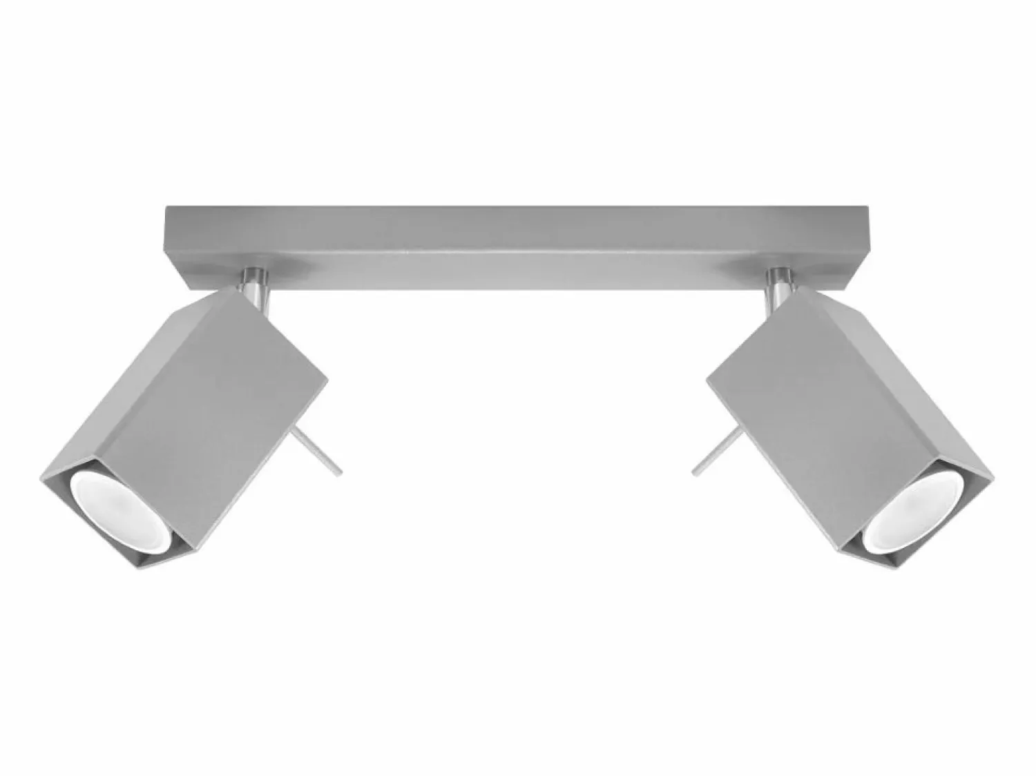 Online Lámparas de techo Briow moderno de acero - 2 fuentes luminosas 3000K - L.30 x A.16 cm - Plafón