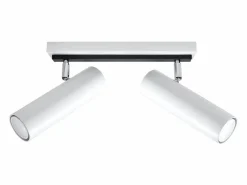 Sollux Lighting Lámparas de techo Invicta moderno de acero - 2 fuentes luminosas 4000K - L.30 x A.20 cm -
