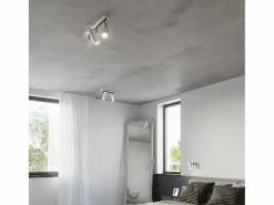 Sollux Lighting Lámparas de techo Invicta moderno de acero - 2 fuentes luminosas 4000K - L.30 x A.20 cm -