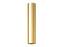 New Sollux Lighting Lámparas de techo Toris moderno de acero - 1 fuentes luminosas 4000K - L.6 x A.30 cm - brillo Dorado